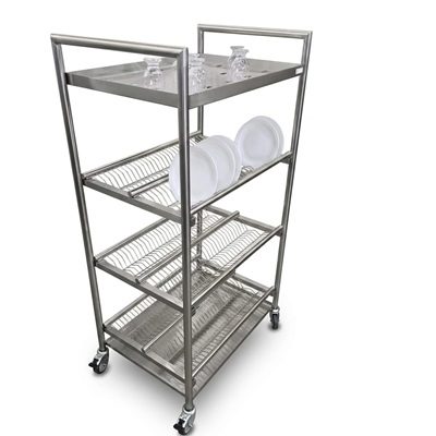 CARRO ESCORREDOR DE PRATOS/COPOS 82x60x160 EPOXI